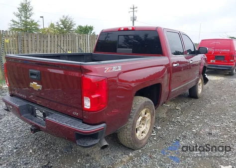 2017 Chevrolet Silverado 1500 2Lz из США, поврежденный, VIN 3GCUKSEC0HG227609
